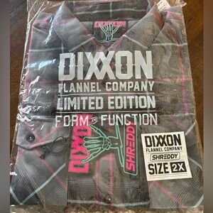 NWT 2XL Dixxon Limited Edition Shreddy 2024 Flannel